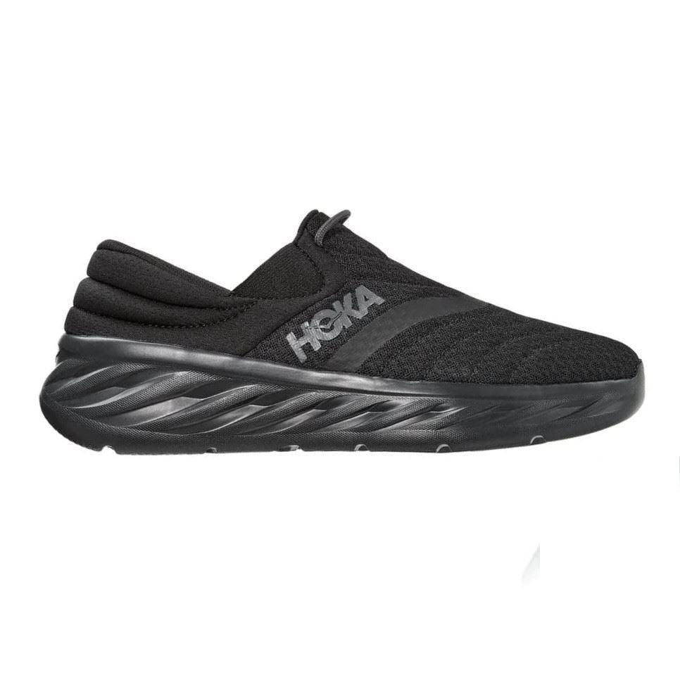 נעלי התאוששות ללא שרוכים הוקה Hoka M Ora Recovery Shoe 1119397/BBLC Black - AroSport - ארוספורט Hoka