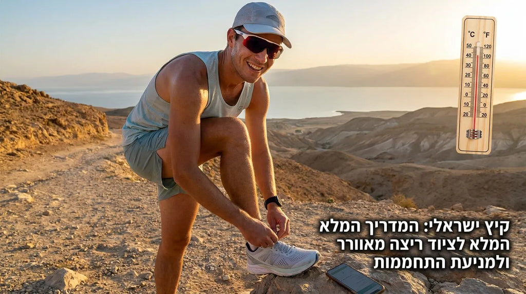 ריצה בקיץ הישראלי – איך לבחור נעליים ולבוש מאווררים ולמנוע התחממות וכאבים