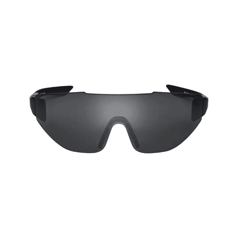 Nike משקפי שמש דגם ATHENA EDGE IB3517X-011 בצבע שחור/אפור – עיצוב ספורטיבי עם עדשה כהה אחת ומקשה אחת ללא מסגרת קדמית.