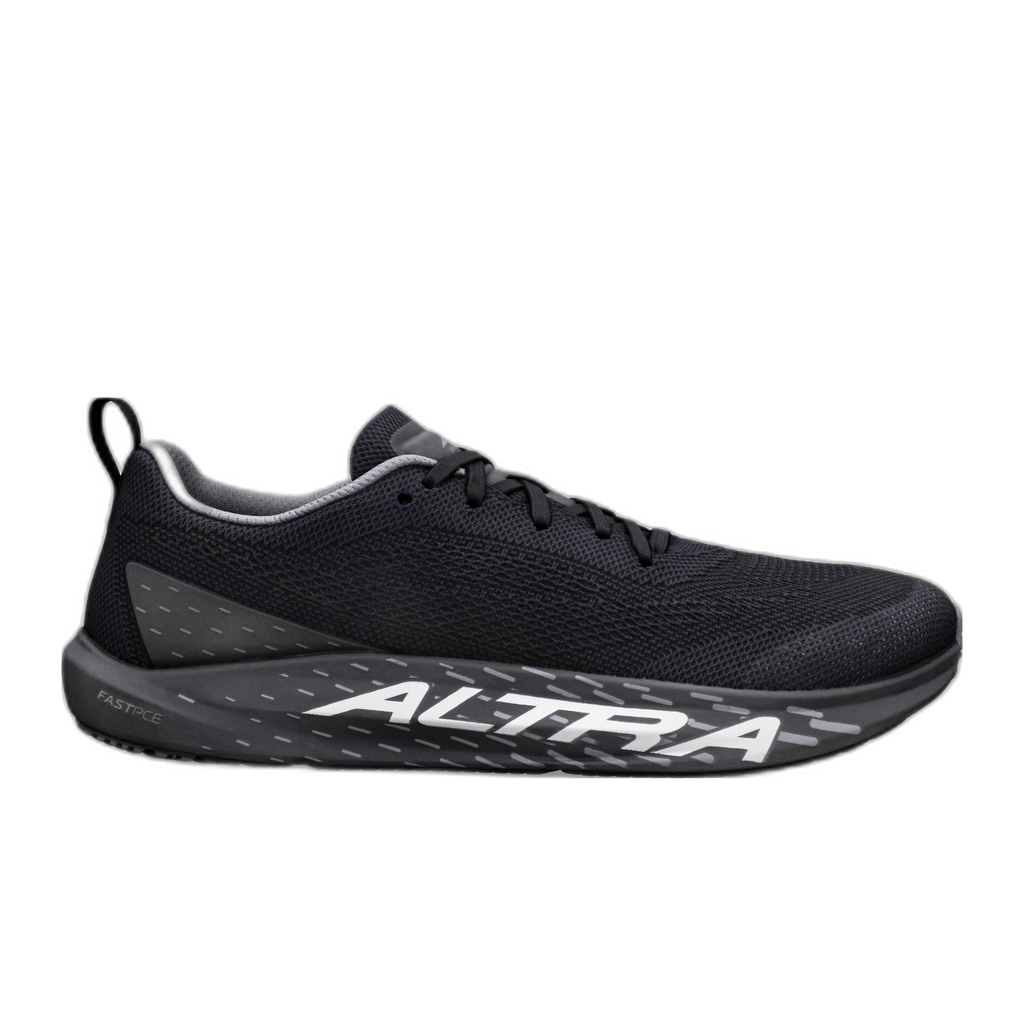 נעלי ריצת כביש Altra Vanish Pulse לנשים בשחור וכסף - מבט צד