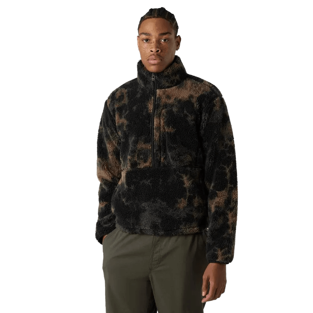 ג'קט פליס גברים The North Face EXTREME PILE 2 PULLOVER -PRINT TA8EEPD7O
