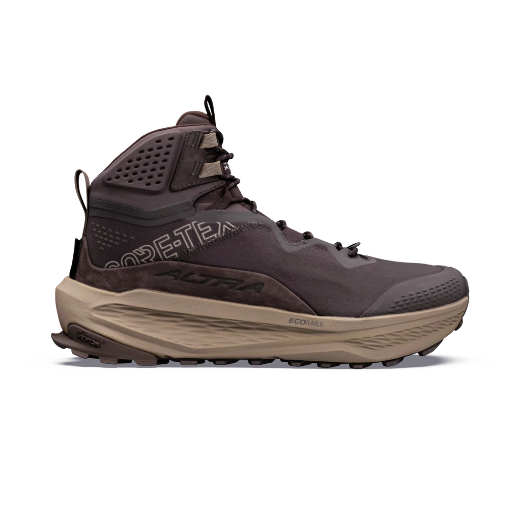 נעלי שטח גבוהות אלטרה אולימפוס 7 Mid GTX לגברים בצבע חום שוקולד - מבט צד