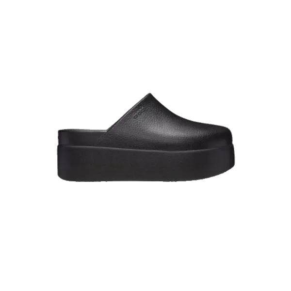 כפכפי קרוקס דילן פלטפורמה שחורות Crocs 209869-001 Dylan Platform Clog - AroSport