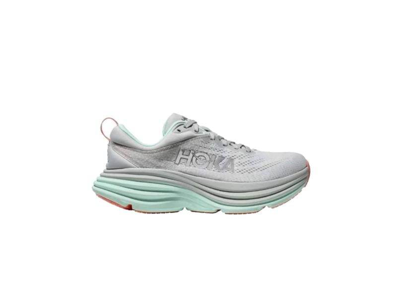 נעלי ריצה הוקה בונדי 8 רחבות לנשים Hoka 1127954/SQB Bondi 8 Wide - AroSport