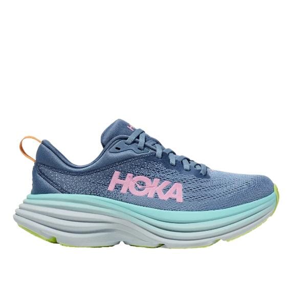 נעל ריצה לנשים Hoka Bondi 8 Wide 1127954/SSK בכחול וורוד.