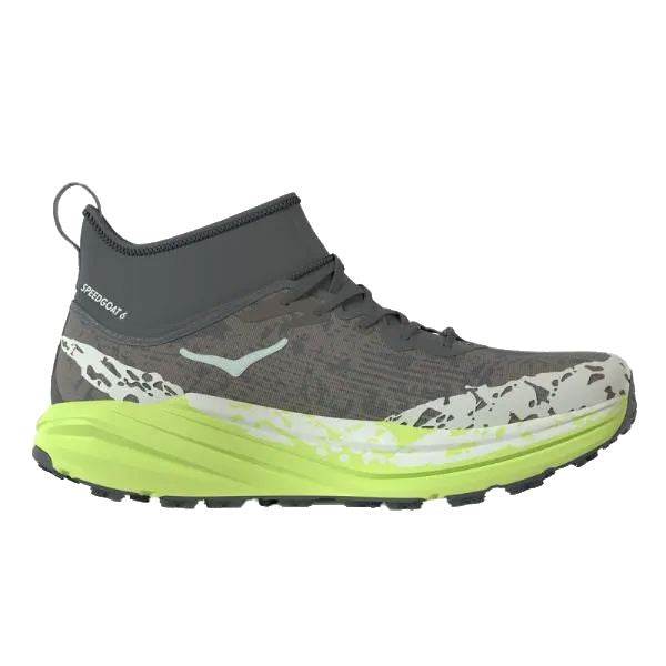 נעלי ריצת שטח ספידגוט גבוהות נגד מים לגברים Hoka SPEEDGOAT 6 MID GTX 1155152/OTC - AroSport