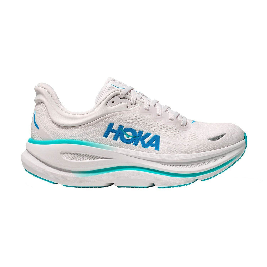 נעלי ריצה הוקה בונדי 9 לגברים Hoka BONDI 9 1162011/WKB WHITE/BLUE - AroSport