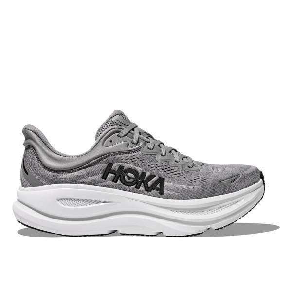 נעלי הוקה בונדי 9 לגברים - אפור גלקטי/סטיל | Hoka Bondi 9 Men Galactic Grey/Steel 1162011
