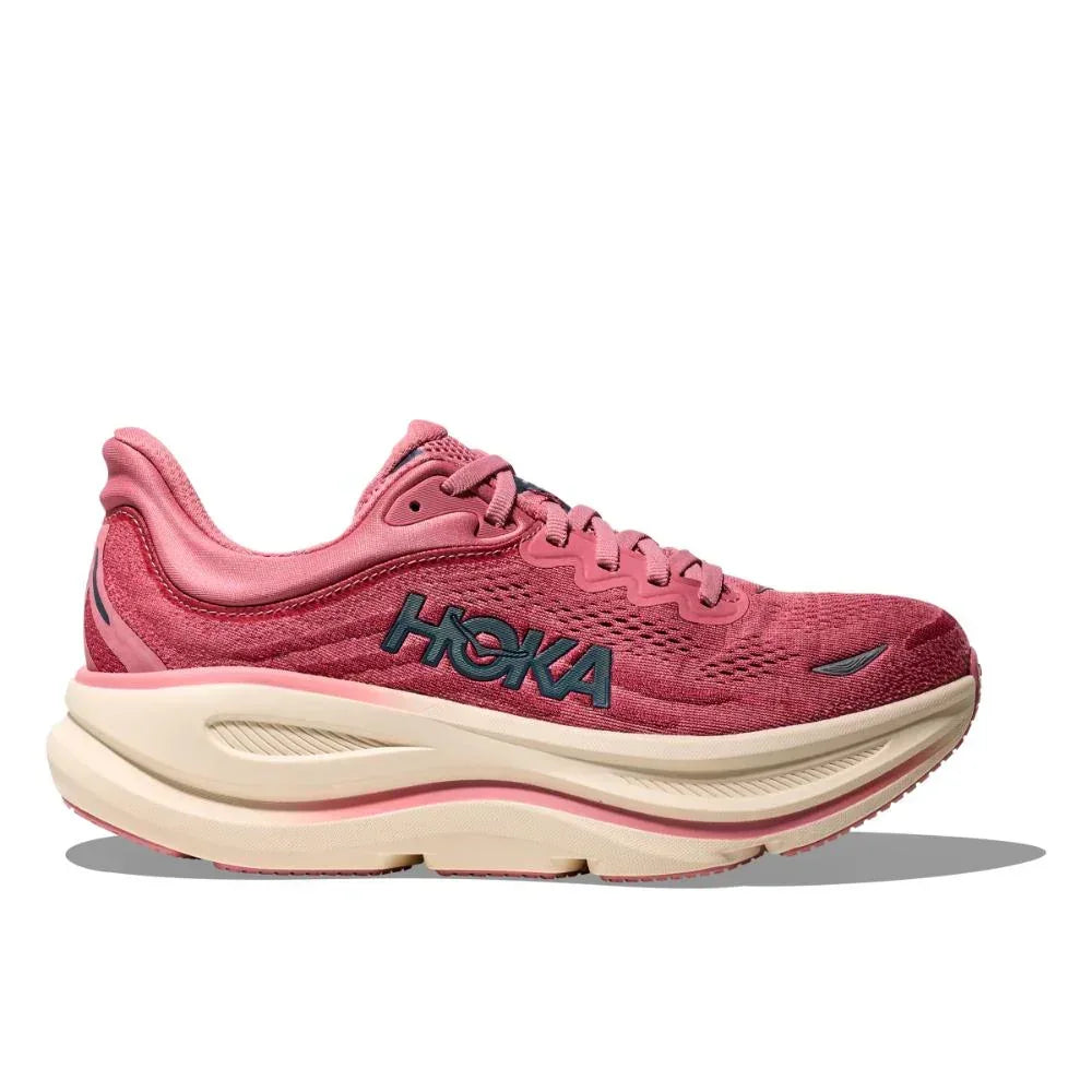 נעלי הוקה בונדי 9 לנשים - לינגונברי | Hoka Bondi 9 Women Lingonberry 1162012
