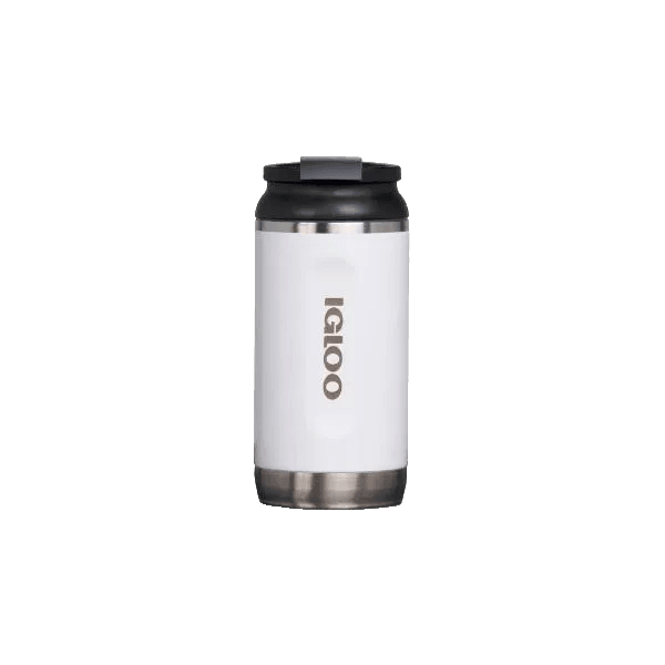 בקבוק שתיה תרמי Igloo Flip 'N' Sip Tumbler Light White 360Ml - AroSport - Igloo