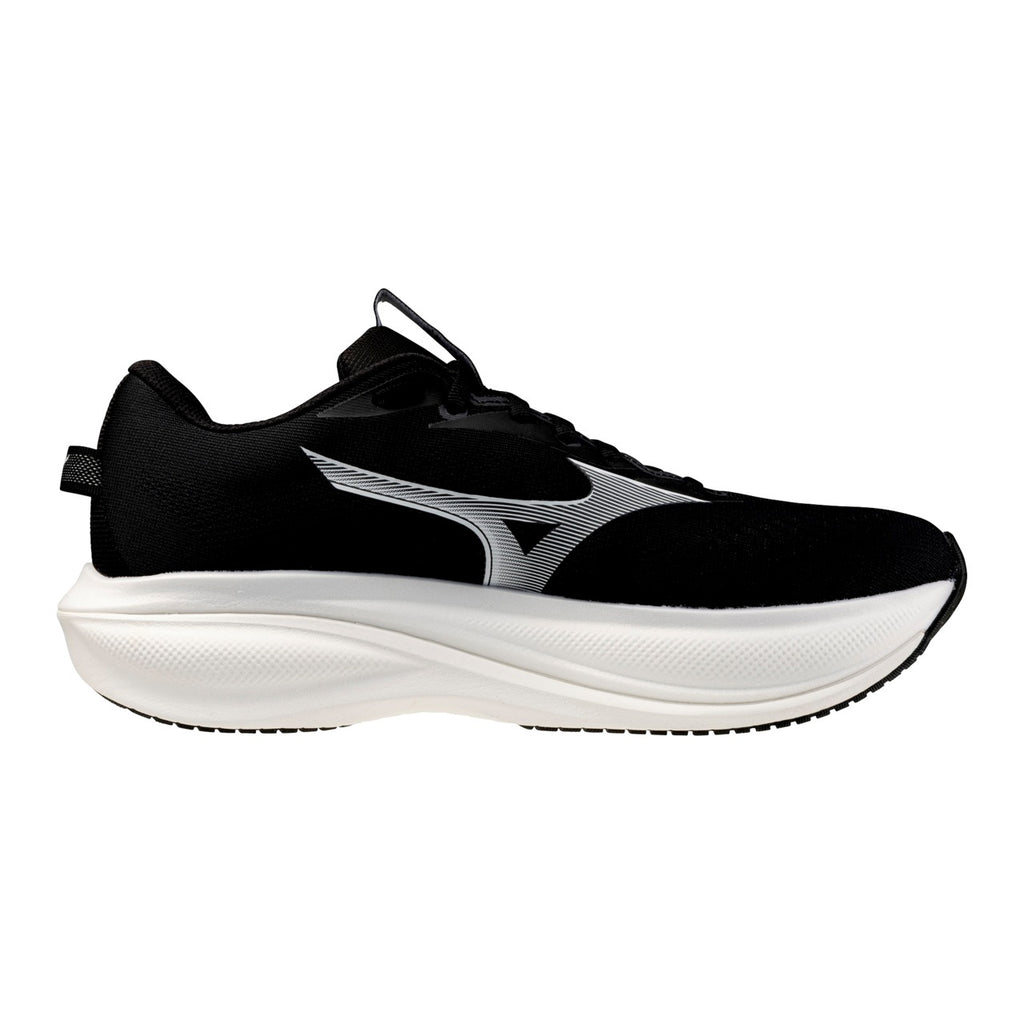 נעל ריצה Mizuno Wave Rider 30 Black לגברים בגוון שחור – מבט צד חיצוני