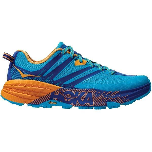 נעלי ריצה הוקה ספידגוט 3 לנשים בצבע תכלת/כתום Hoka 1099734/SBSBL SPEEDGOAT 3 - AroSport - ארוספורט Hoka