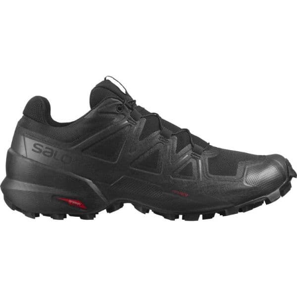 נעלי ריצת שטח סלומון ספידקרוס 5 רחבות לגברים Salomon 407935 Black Speedcross 5 Wide - AroSport - ארוספורט Salomon