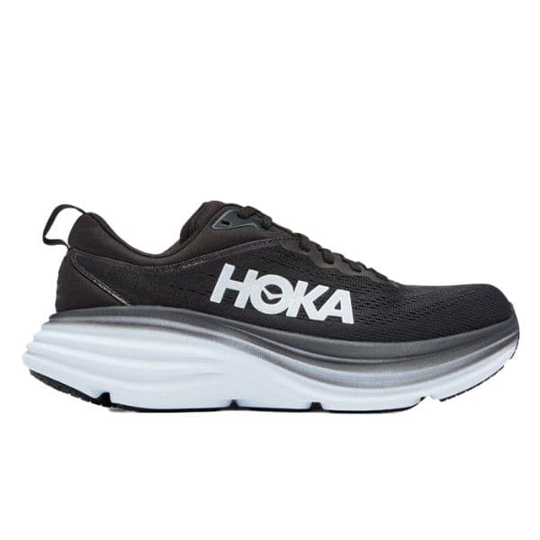 נעלי ריצה הוקה בונדי 8 רחבות לנשים Hoka Bondi 8 Wide 1127954/BWHT WHITE - AroSport - ארוספורט Hoka