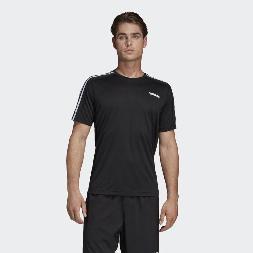 חולצת אדידס לגברים Adidas D2M TEE 3S DT3043 - AroSport - ארוספורט Adidas