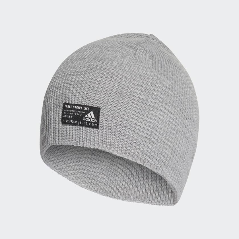 כובע צמר אפור יוניסקס Adidas PERF BEANIE UNISEX FS9032 - AroSport - ארוספורט Adidas