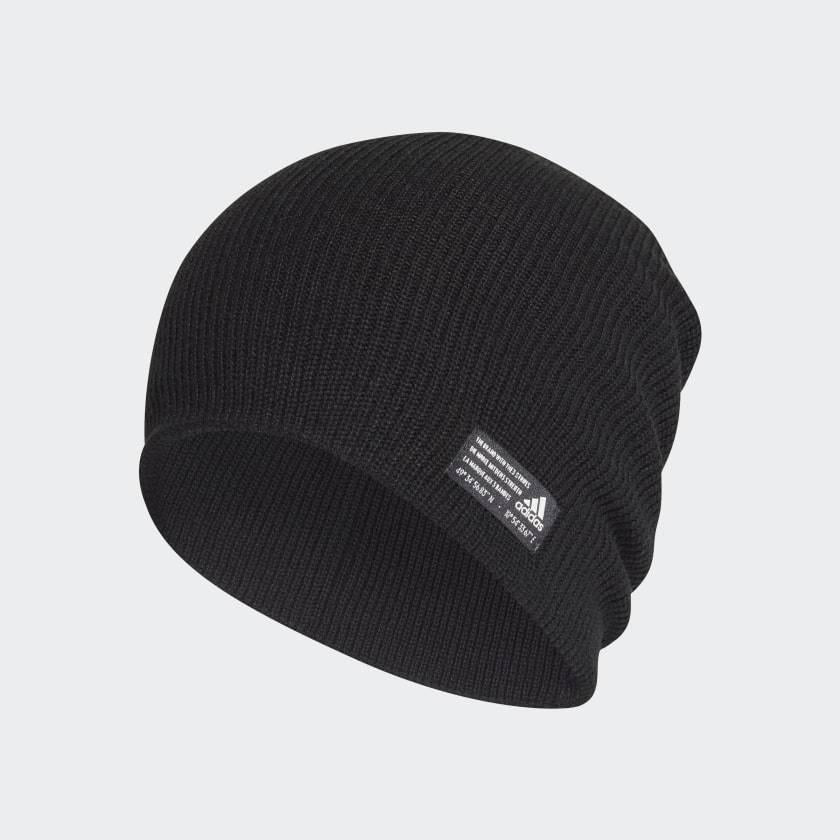 כובע צמר שחור יוניסקס Adidas PERF BEANIE UNISEX GE0609 - AroSport - ארוספורט Adidas