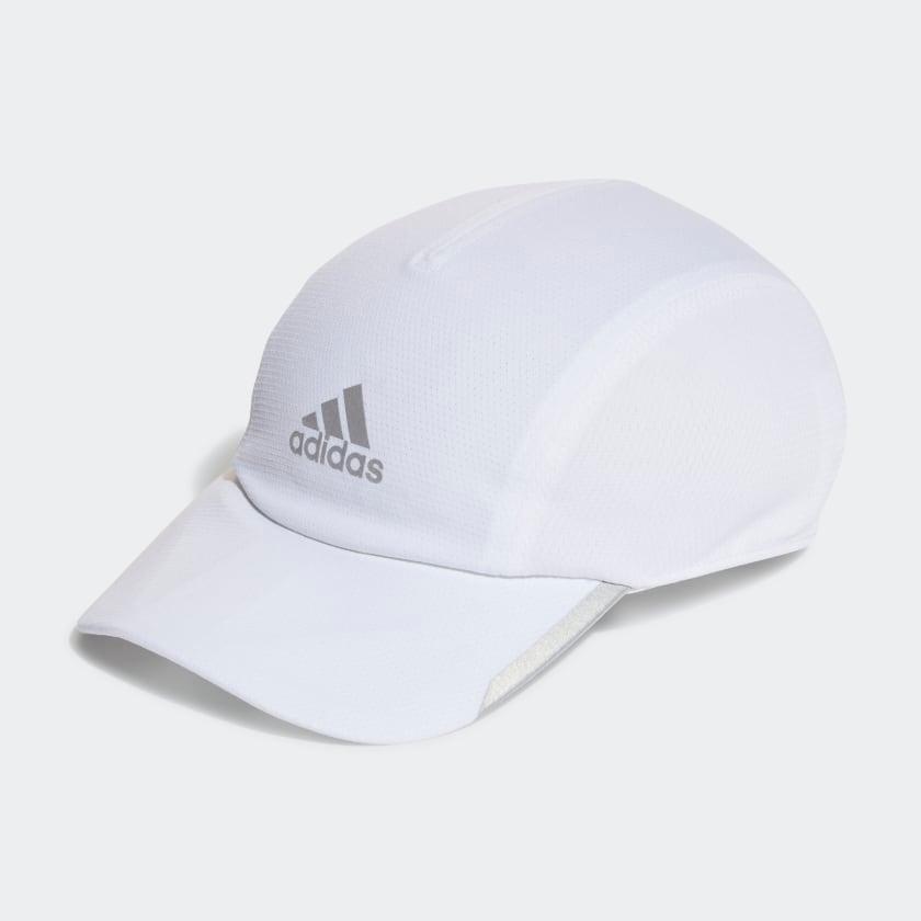 כובע אדידס לבן לגברים ונשים Adidas RUN MESHCAP A.R HE9759 - AroSport - ארוספורט Adidas