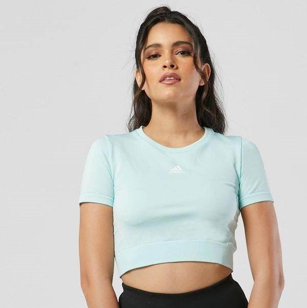 חולצת אדידס לנשים Adidas SML FIT T HD9369 - AroSport - ארוספורט Adidas