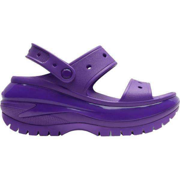 סנדלי קרוקס פלטפורמה במהדורה מיוחדת Crocs Classic Mega Crush Sandal 207989-518 - AroSport - ארוספורט Crocs
