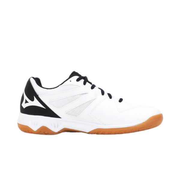 נעלי כדורעף מיזונו לגברים Mizuno THUNDER BLADE 3 WHITE/BLACK/GE GOLD V1GA217009 - AroSport - ארוספורט Mizuno