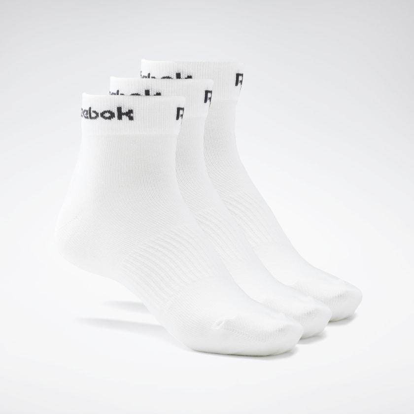 שלישית גרבי ריבוק לגברים Reebok ACT CORE ANKLE SOCK 3P GH8167 white - AroSport - ארוספורט Reebok