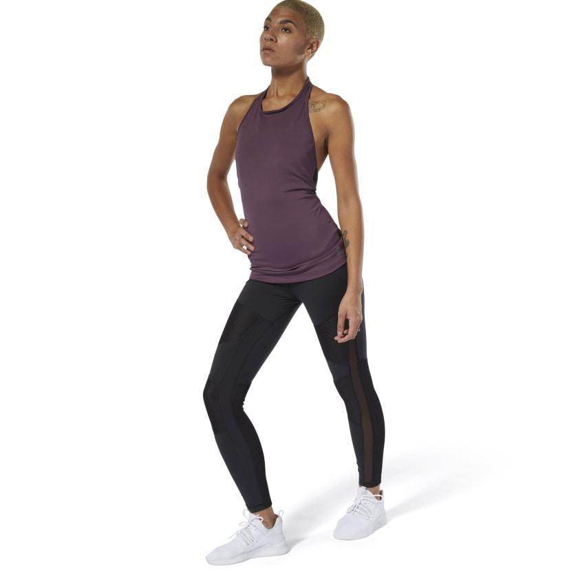 טייטס ריבוק ארוך לנשים Reebok C LUX HIGH RISE DP5826 - AroSport - ארוספורט Reebok