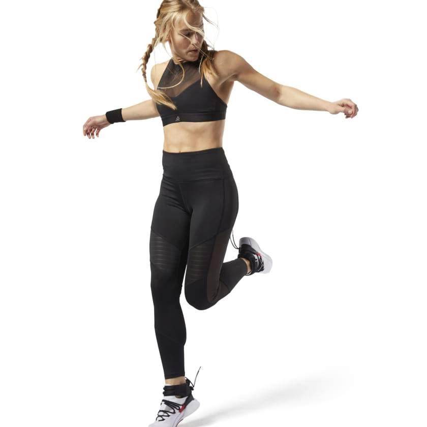 טייטס ריבוק נשים Reebok S MESH TIGHT EB8094 - AroSport - ארוספורט Reebok