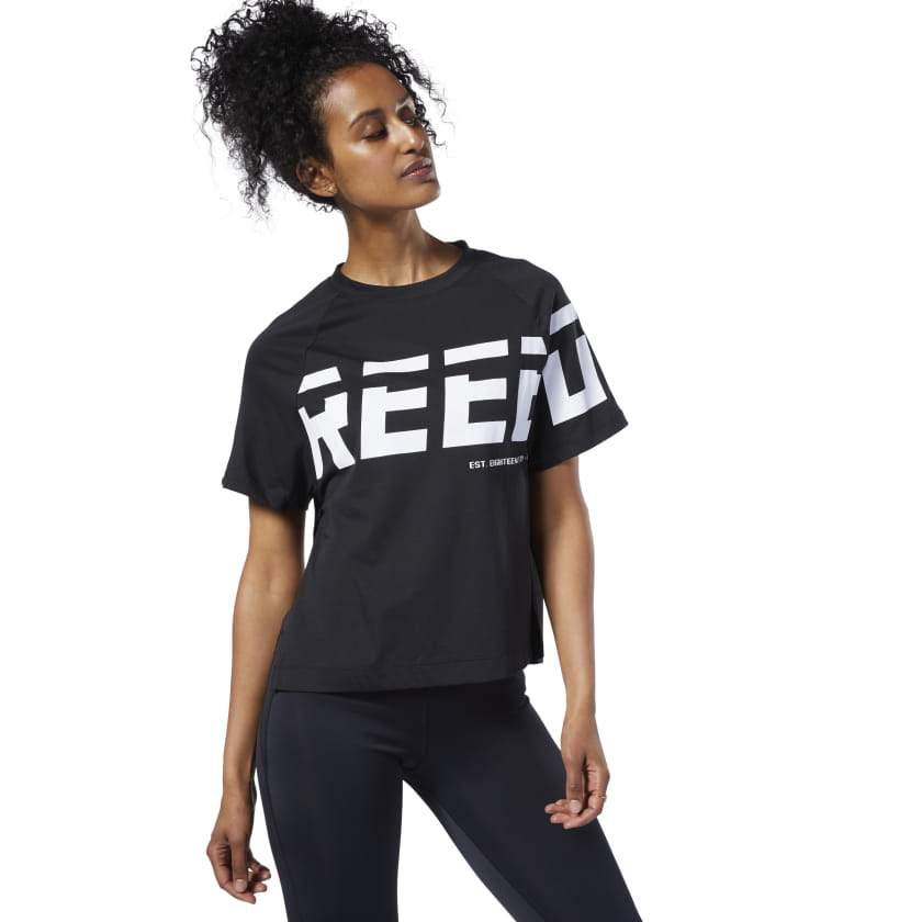 חולצת ריבוק לנשים Reebok WOR MYT GRAPHIC TEE DY8112 - AroSport - ארוספורט Reebok